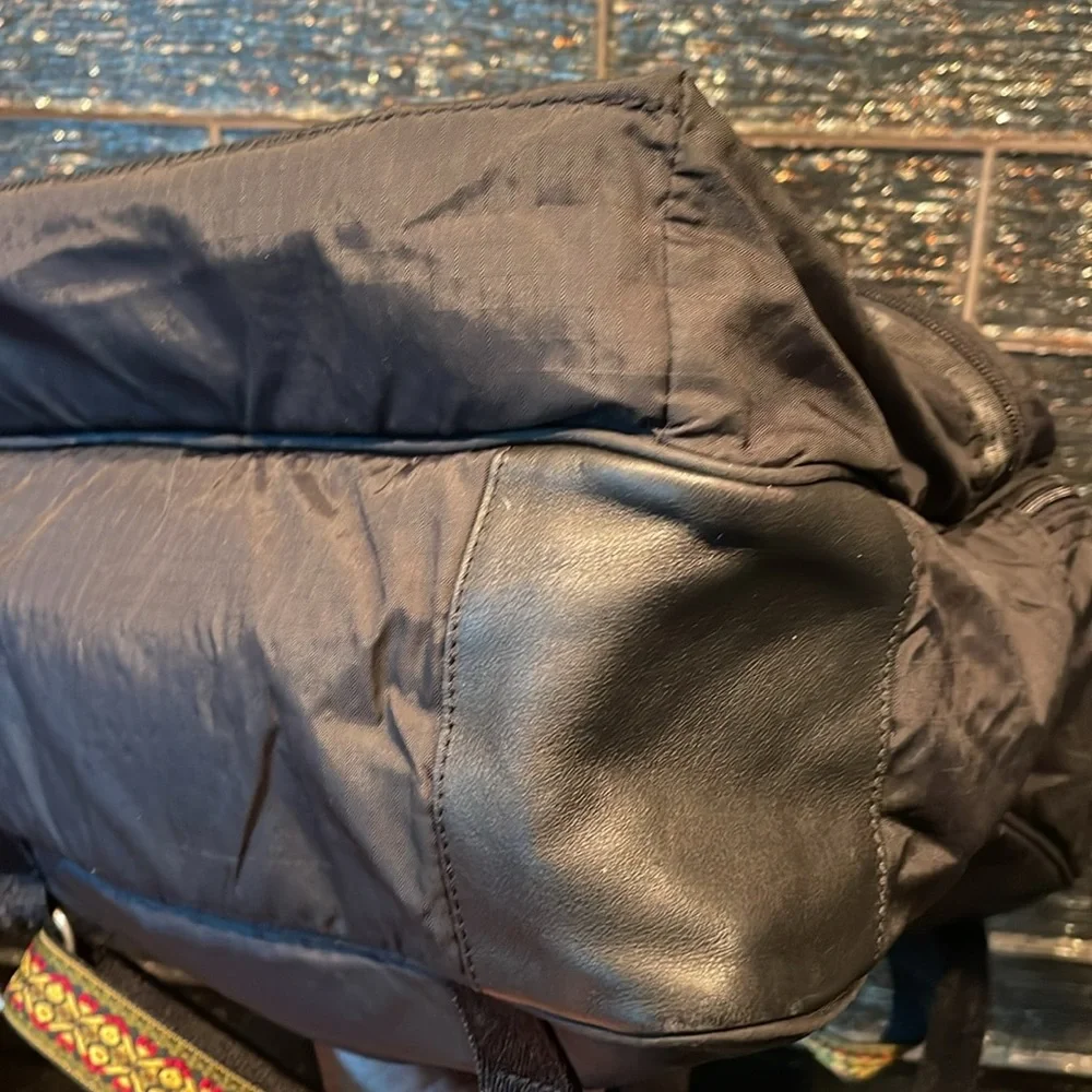 L.A.M.B. Black Rasta Backpack LeSportsac Gwen Stefani No Doubt Y2K Grail Bag
